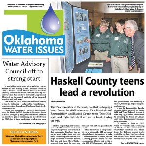 Frontpage Oklahoma Water Issues October 2013
