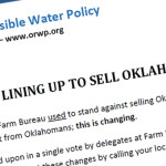 Oklahoma Farm Bureau OKFB Water Policy